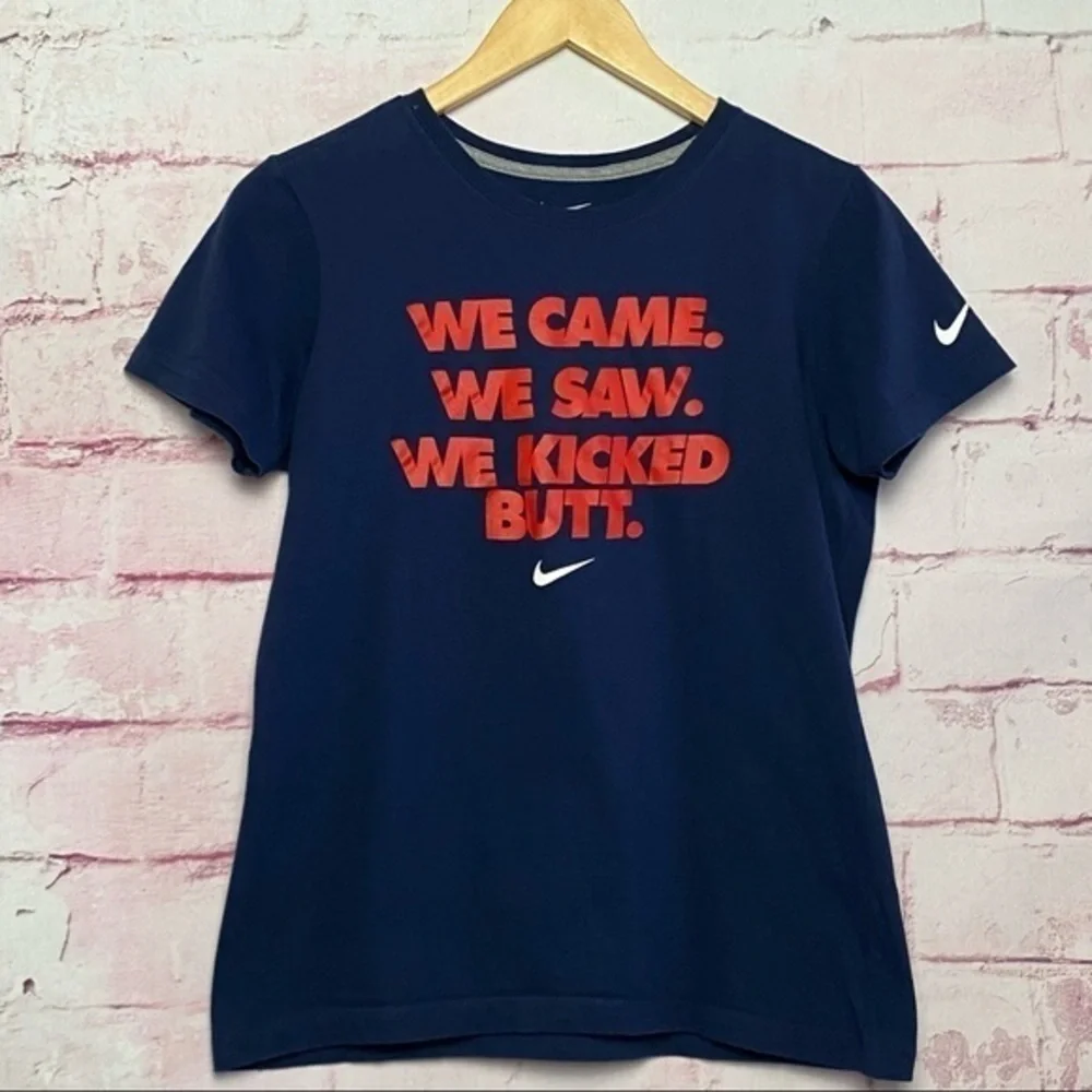NIKE SLIM FIT Blue BabyTee Shirt